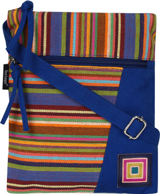 

Anekaant Women Casual Multicolor Cotton Sling Bag