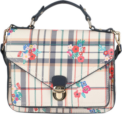 

Accessorize Women Casual Multicolor Genuine Leather Sling Bag
