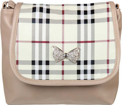 

Kamview Women Casual Beige PU Sling Bag