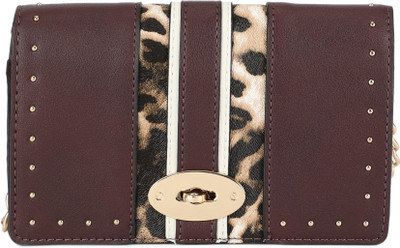 

Accessorize Women Casual Brown PU Sling Bag