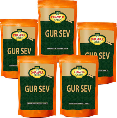 

Dhampur Green GUR SEV 750gm(150 g, Pack of 5)