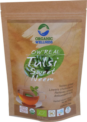 

Organic Wellness OW'Real Tulsi Sweet Neem Tulsi Herbal Infusion(100 g, Pouch)