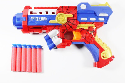

ToyVilla Spiderman Soft Bullet Gun(Multicolor)