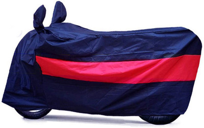 Road Emperor Two Wheeler Cover for Bajaj(Discover 125 DTS-i, Blue, Red)