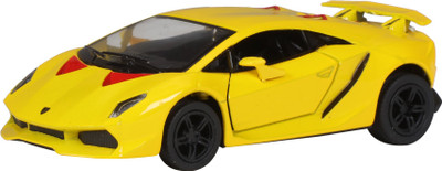 

Miss & Chief Lamborghini Sesto Elemento Diecast Pull back Car Yellow(Yellow)