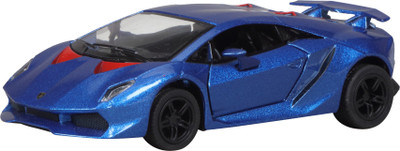 

Miss & Chief Lamborghini Sesto Elemento Diecast Pull back Car Blue(Blue)
