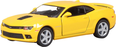 

Miss & Chief Camaro 2014 Diecast Pull back Car,Yellow(Yellow)