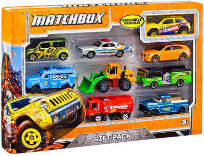 

Mattel Matchbox 9-Car Gift Pack (Styles May Vary)(Multicolor)