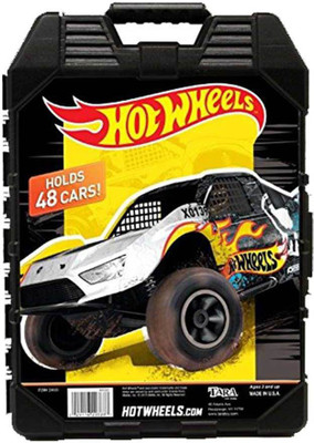 

Tara Toy Hot Wheels 48- Car storage Case With Easy Grip Carrying Case(Multicolor)