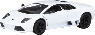 

Miss & Chief Lamborghini Murcielago Diecast Pull back Car White(White)