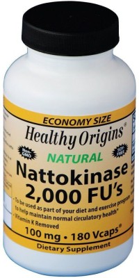 

Healthy Origins Nattokinase 2000 FU 100 mg 180 Vcaps(180 No)