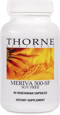 

Thorne Meriva 500 - SF Soy Free 60 Vegetarian Capsules(60 No)