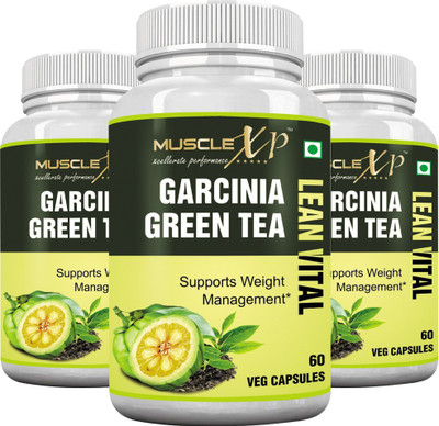 

MuscleXP Garcinia Green Tea Lean Vital 500mg (Pack Of 3)(60 No)