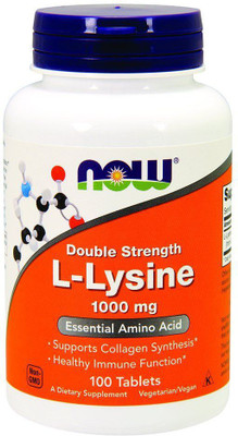 

Now Foods L-Lysine 1000 mg 100 Tablets(100 No)