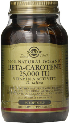 

Solgar Natural Oceanic Beta-Carotene - 25000 IU - 90 Softgels(90 No)