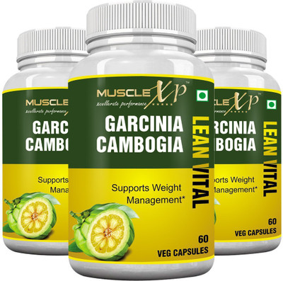 

MuscleXP Garcinia Cambogia Lean Vital 500mg (Pack Of 3)(60 No)