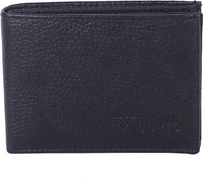 

eXcorio Men Casual Black Genuine Leather Wallet(6 Card Slots)