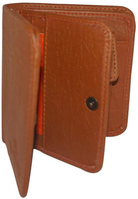 

SHOPLINE Men Casual Brown Artificial Leather Wallet(5 Card Slots)