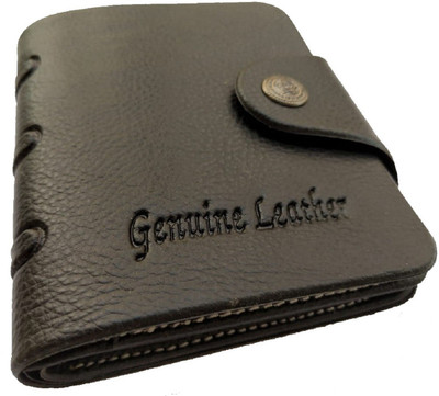 

Peacock Mundkar Boys Casual Black Artificial Leather Wallet(6 Card Slots)