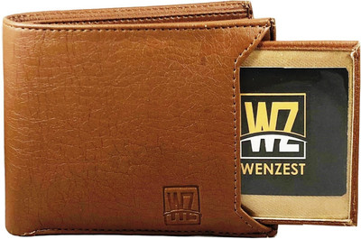 

WENZEST Boys Tan Artificial Leather Wallet(5 Card Slots)