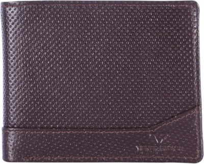 

Vener Fabica Men Casual Brown Genuine Leather Wallet(5 Card Slots)