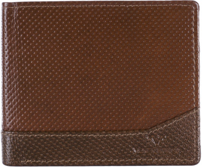 

Vener Fabica Men Casual Brown Genuine Leather Wallet(8 Card Slots), Tan