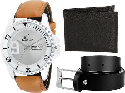 

Jack Klein Analog Watch Combo(Black)