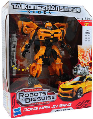 

Authfort Transformers Bumblebee Robot to Car Converting Action Figure Toy(Multicolor)