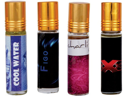 

ASHVI Fragrance Roll On Combo Of 4 (Each 8 Ml) - 32 Ml Best Floral Attar(Floral)