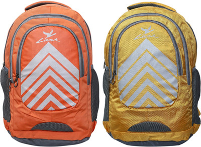 

Lark Combo of School 25 Backpack(Orange, Yellow)