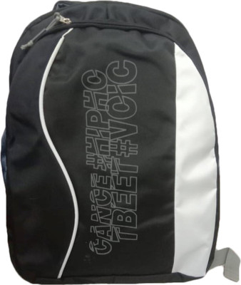 

Unique Collection College & School bag 20 L Backpack(Black), Black 06