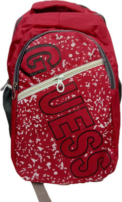 

Unique Collection College & School bag 20 L Backpack(Red), Red 04