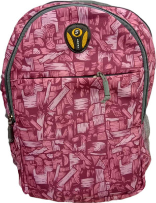 

Unique Collection College & School bag 20 L Backpack(Red), Red 03