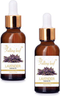 THE FALLING LEAF LAVENDER ESSENTIAL OIL-PACK OF 2 (30ML)(30 ml)
