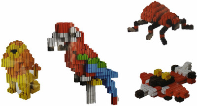 

Bluwings Vertical Puzzle Interlocking Blocks set For Children(Min. Age 3 Yrs)(Multicolor)