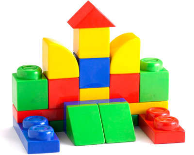 

Lodestone Building Block Toy for Kids, Age 2 to 5 (Dream City)(Multicolor)