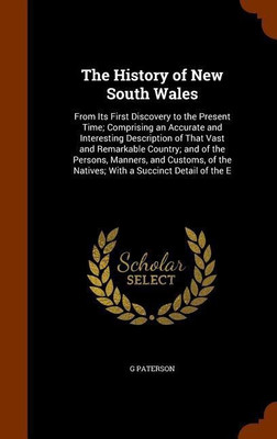 The History of New South Wales(English, Hardcover, Paterson G)