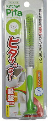 

Sukot 6.5 Inch Long Bottle Cleaning Brush Tea Pot Kettle Cleaning Brush with Suction(MLC)