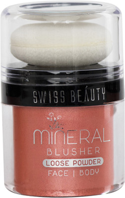 

Swiss Beauty Mineral Blusher/Bronzer Loose Powder-12(Orange)