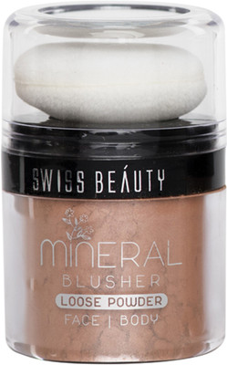 

Swiss Beauty Mineral Blusher/Bronzer Loose Powder-04(Desert Rose)