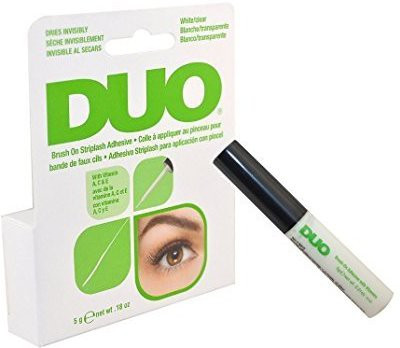 

Godefroy Duo Brush On Striplash Adhesive White Clear For Strip Lashes False Thin(Pack of 1)