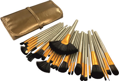 

L'Rivara 30 Piece Makeup Brush Set with PU Leather Case(Pack of 30)