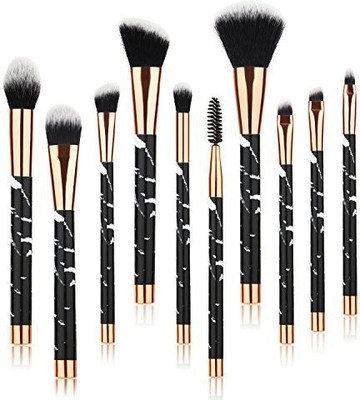 

Beauty Kate Marble Makeup Brushes 10 Pcs Brush Set Premium Face Eyeshadow(Pack of 10)
