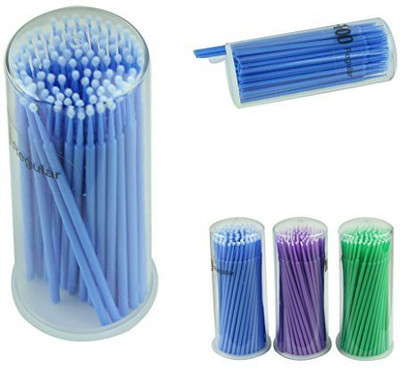 

Voberry Best Seller 100Pcs Eyelash Extension Micro Brushes Disposable Individual Applicators Mascara(Pack of 100)