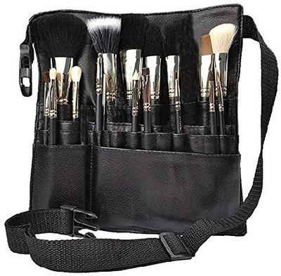 

Hotrose 22 Pockets Professional Cosmetic Makeup Brush Bag With Artist Belt Strap For Women(Pack of 22)