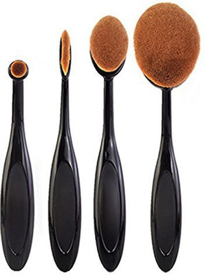 

Witspace 4Pcs Set Toothbrush Shape Eyebrow Makeup Foundation Brush Powder Kits(Pack of 4)