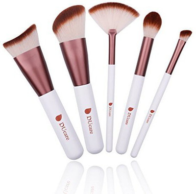 

Ducare Contour Brushes Set 5Pcs Professional Makeup Brush Kabuki Highlight Eyeshadow Powder(Pack of 5)