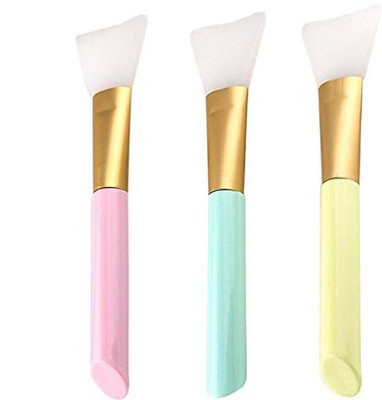 

Iuhan Facial Tools Pro Beauty Makeup Blender Foundation Soft Silicone Brush(Pack of 3)