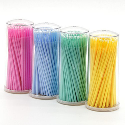 

Adecco Llc Eyelash Extension Lint Free Microbrushes X4 Tubes(Pack of 400)