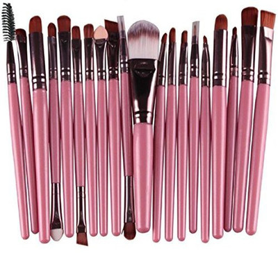 

Tonsee 20 Pcs Makeup Brush Set Tools Make Up Toiletry Kit Wool(Pack of 20)